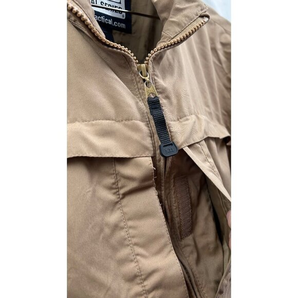 5.11 Tactical Series Mens Jacket With 8 Pockets & Zipper Closure MEDIUM - Picture 4 of 11